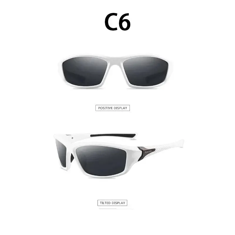 2024 Unisex 100% UV400 Polarised Driving Sun Glasses For Men Polarized Stylish Sunglasses Retro Fashion Male Goggle Eyewears