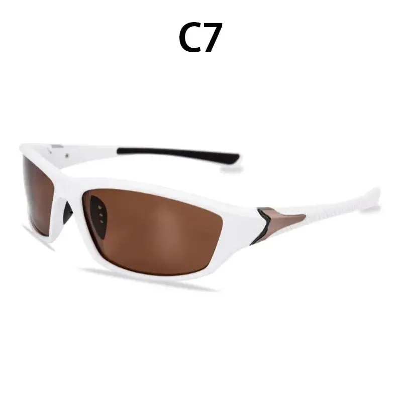 2024 Unisex 100% UV400 Polarised Driving Sun Glasses For Men Polarized Stylish Sunglasses Retro Fashion Male Goggle Eyewears