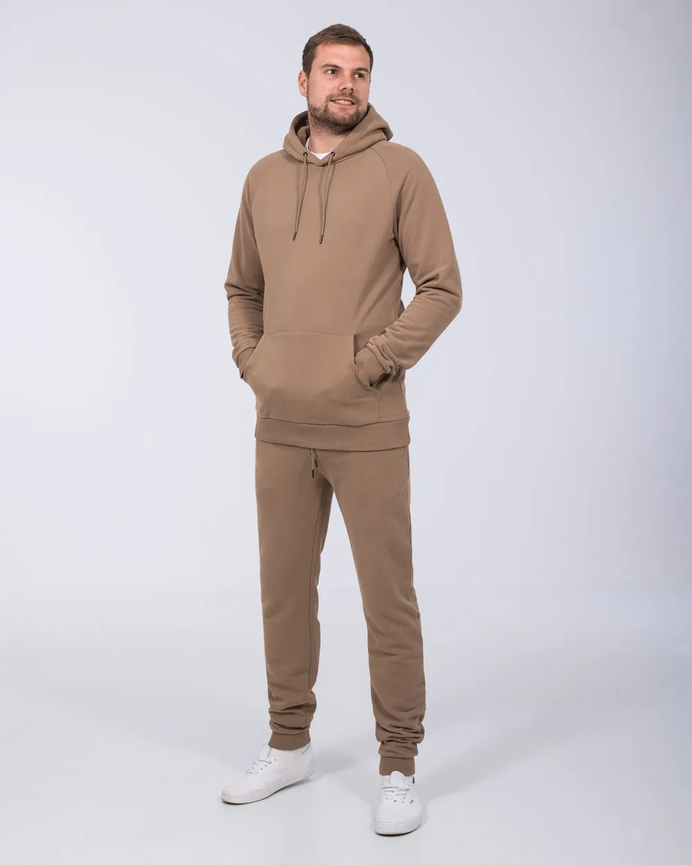 2t Pullover Tall Riley Hoodie (taupe)