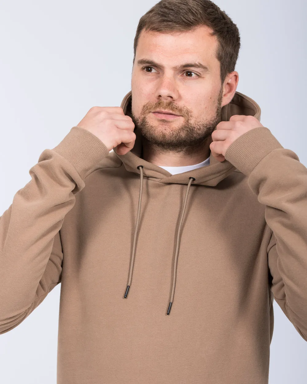 2t Pullover Tall Riley Hoodie (taupe)