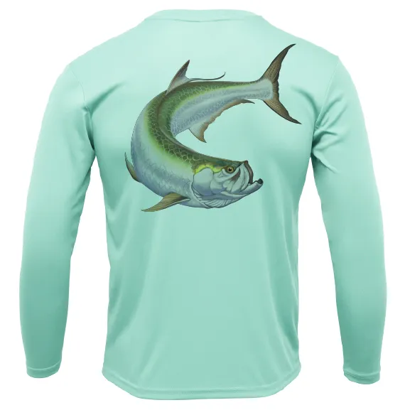 Action Tarpon Long Sleeve UPF 50  Dry-Fit Shirt