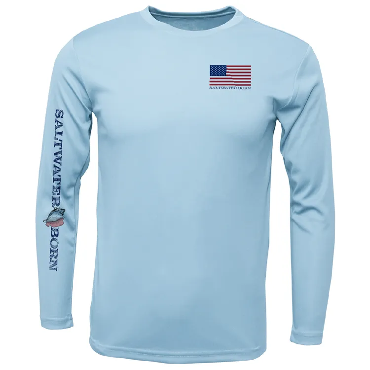 Action Tarpon Long Sleeve UPF 50  Dry-Fit Shirt