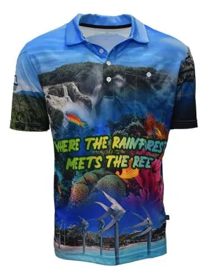 Adult Short Sleeve Sun Safe Fishing Shirt - Cairns