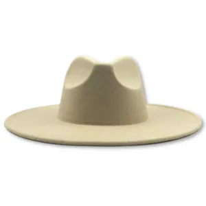 Atlanta Wide Brim Fedora - Cream