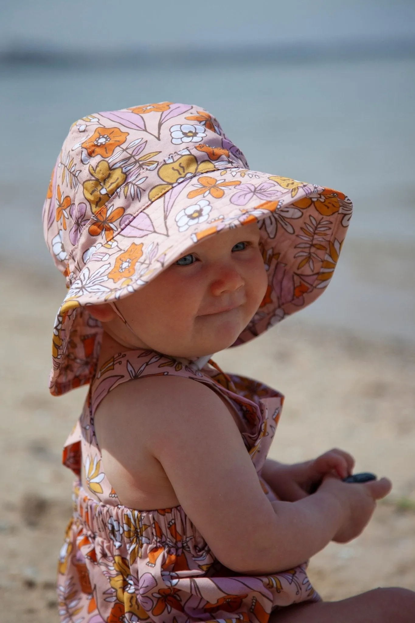 Betty Wide Brim Infant Sunhat