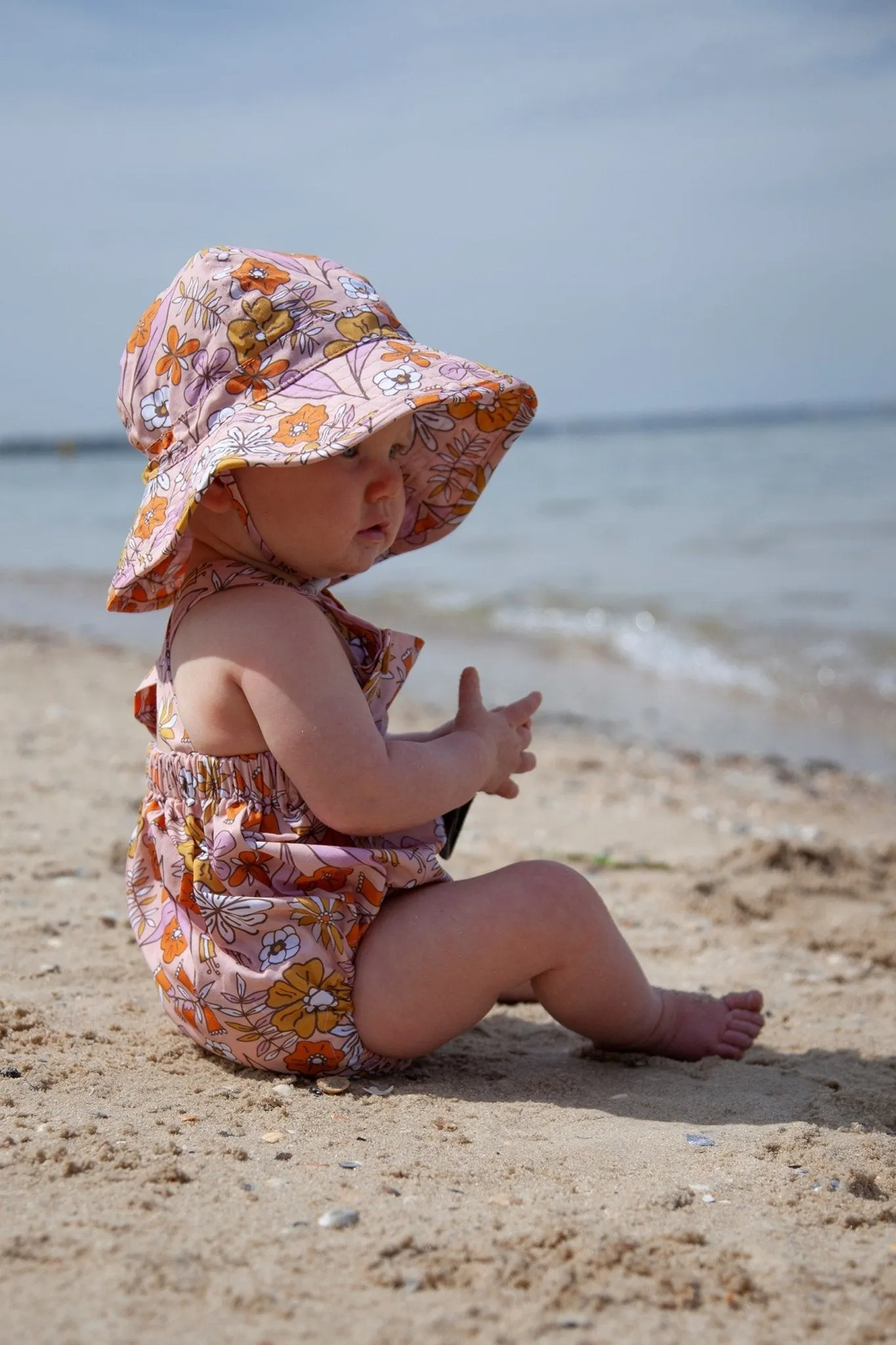 Betty Wide Brim Infant Sunhat