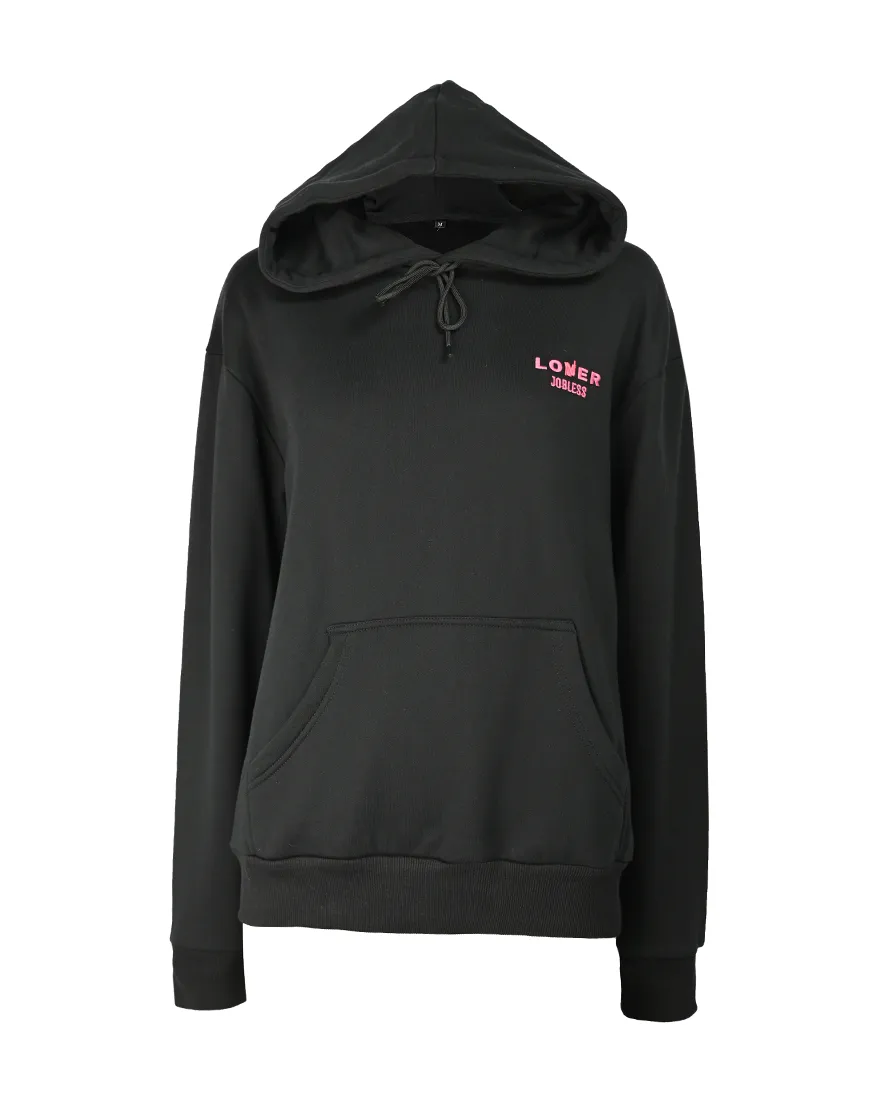 Black Lover/Loner Hoodie