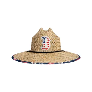 Boston Red Sox MLB Americana Straw Hat