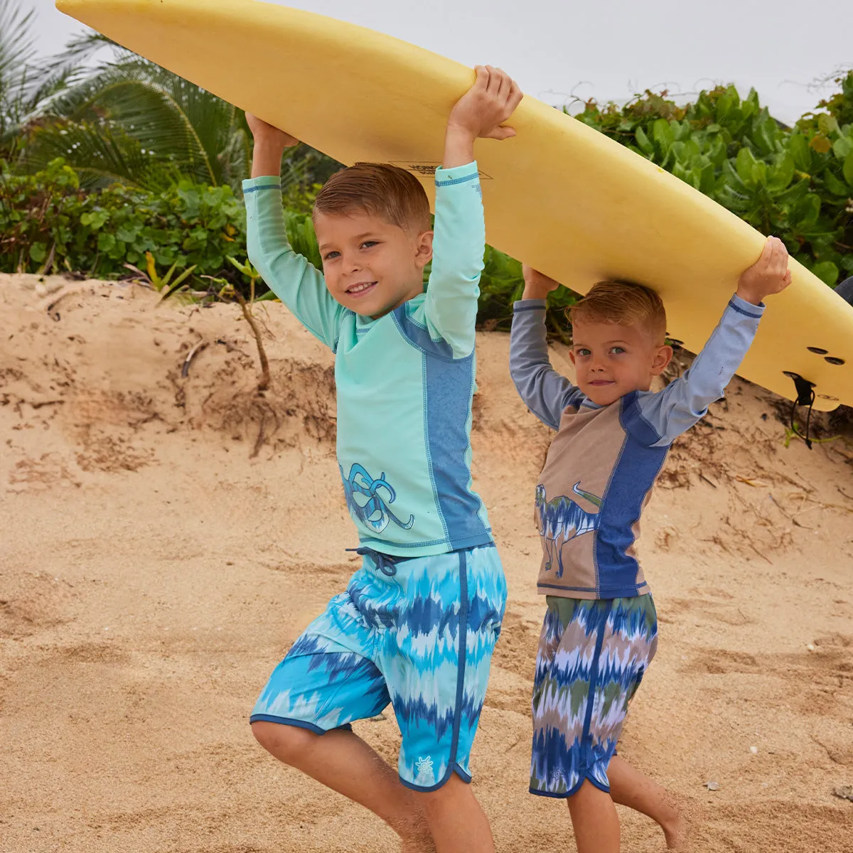 Boy's Long Sleeve Active Sun & Swim Shirt