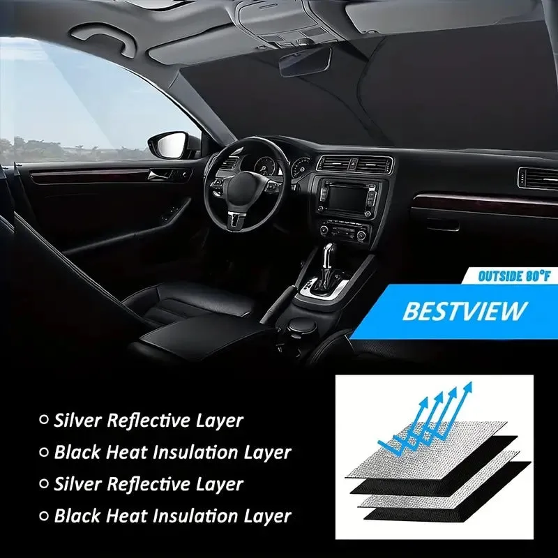 Car Sun Shade Protector Interior Windshield Protection