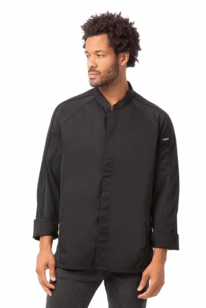 Chef Works Valencia Chef Jacket- Black