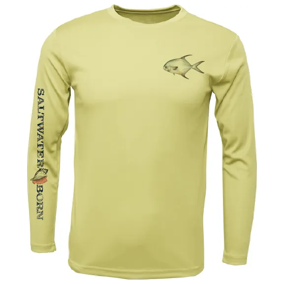 Clean Permit Long Sleeve UPF 50  Dry-Fit Shirt