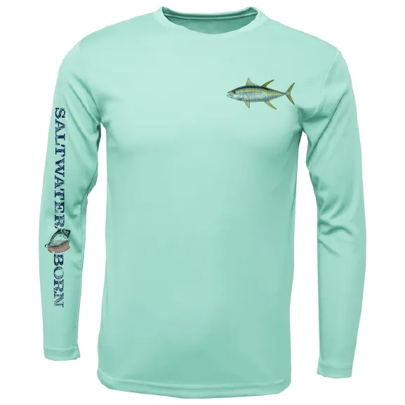 Clean Tuna Long Sleeve UPF 50  Dry-Fit Shirt