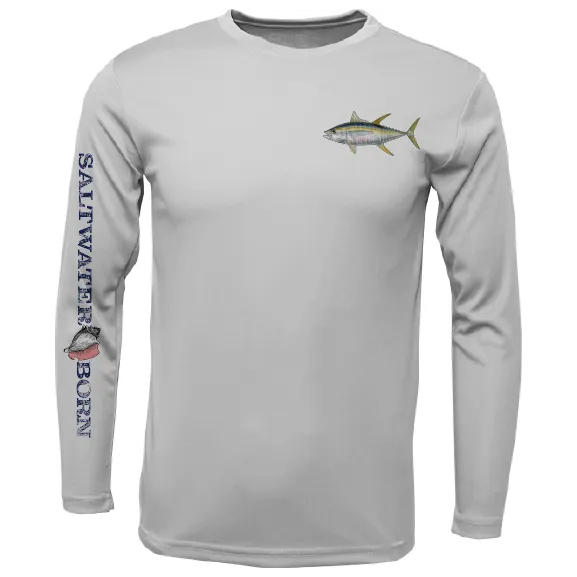 Clean Tuna Long Sleeve UPF 50  Dry-Fit Shirt