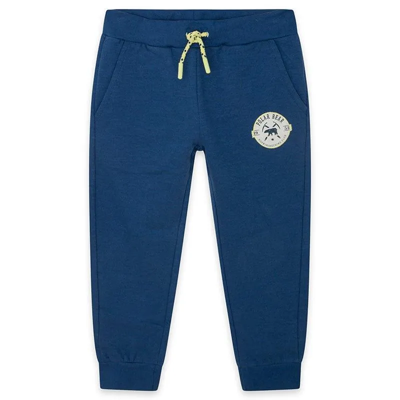 CLEARANCE SALE Canada House - Boys Navy & Lime Hoodie & Bottoms Set