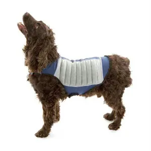 Cool K9 Dog Cooling Jacket Medium Blue-gray