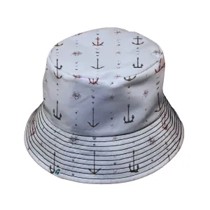 Crabby Anchors Bucket Hat