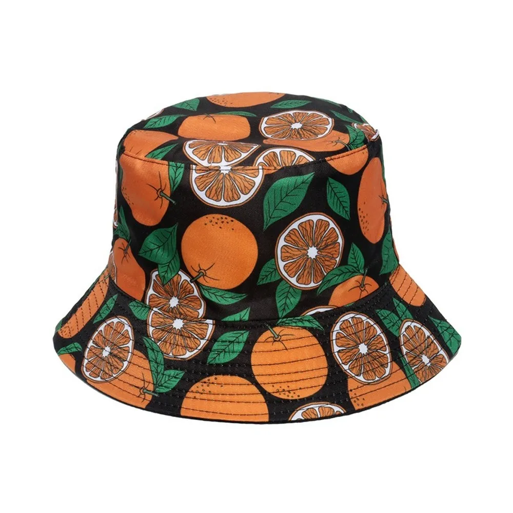 Cute Strawberry Watermelon Cherry Fruit Printed Hat