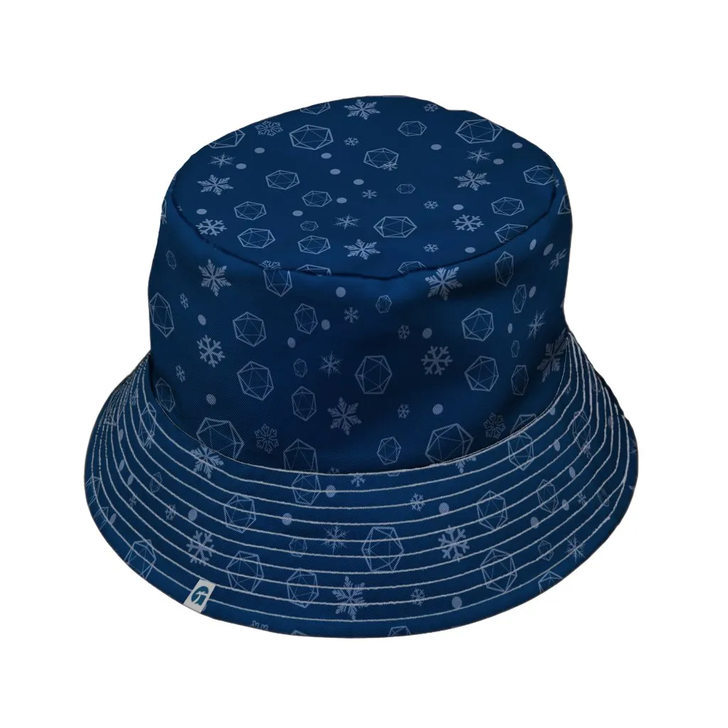 Dnd Dice Snowflakes Bucket Hat