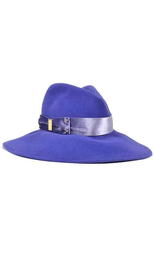 Emmanuelle Wide Brim Fedora