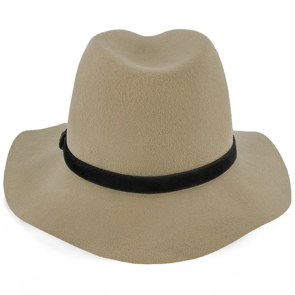 Endeavour - Walrus Hats Grey Wool Felt Fedora Hat - H7007