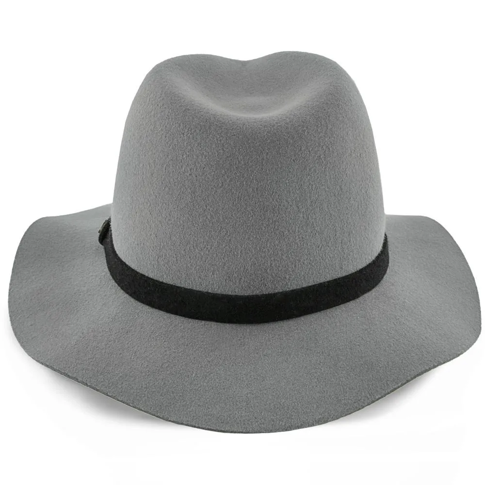 Endeavour - Walrus Hats Grey Wool Felt Fedora Hat - H7007