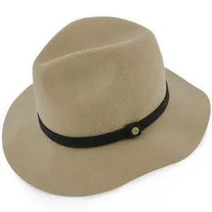 Endeavour - Walrus Hats Grey Wool Felt Fedora Hat - H7007