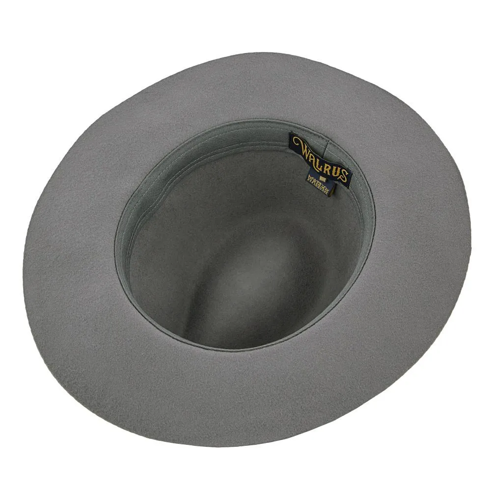 Endeavour - Walrus Hats Grey Wool Felt Fedora Hat - H7007