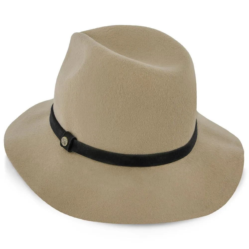 Endeavour - Walrus Hats Grey Wool Felt Fedora Hat - H7007