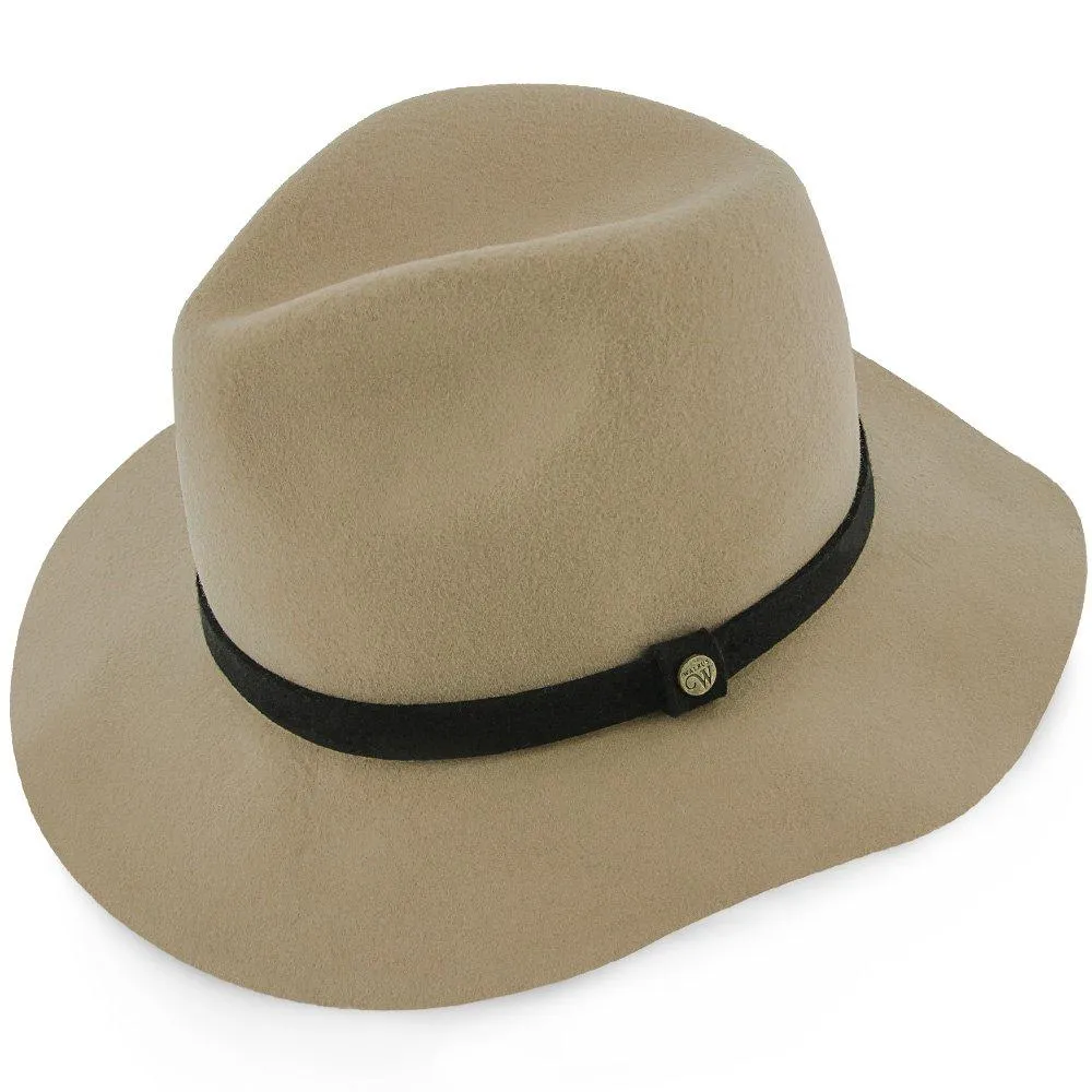 Endeavour - Walrus Hats Grey Wool Felt Fedora Hat - H7007