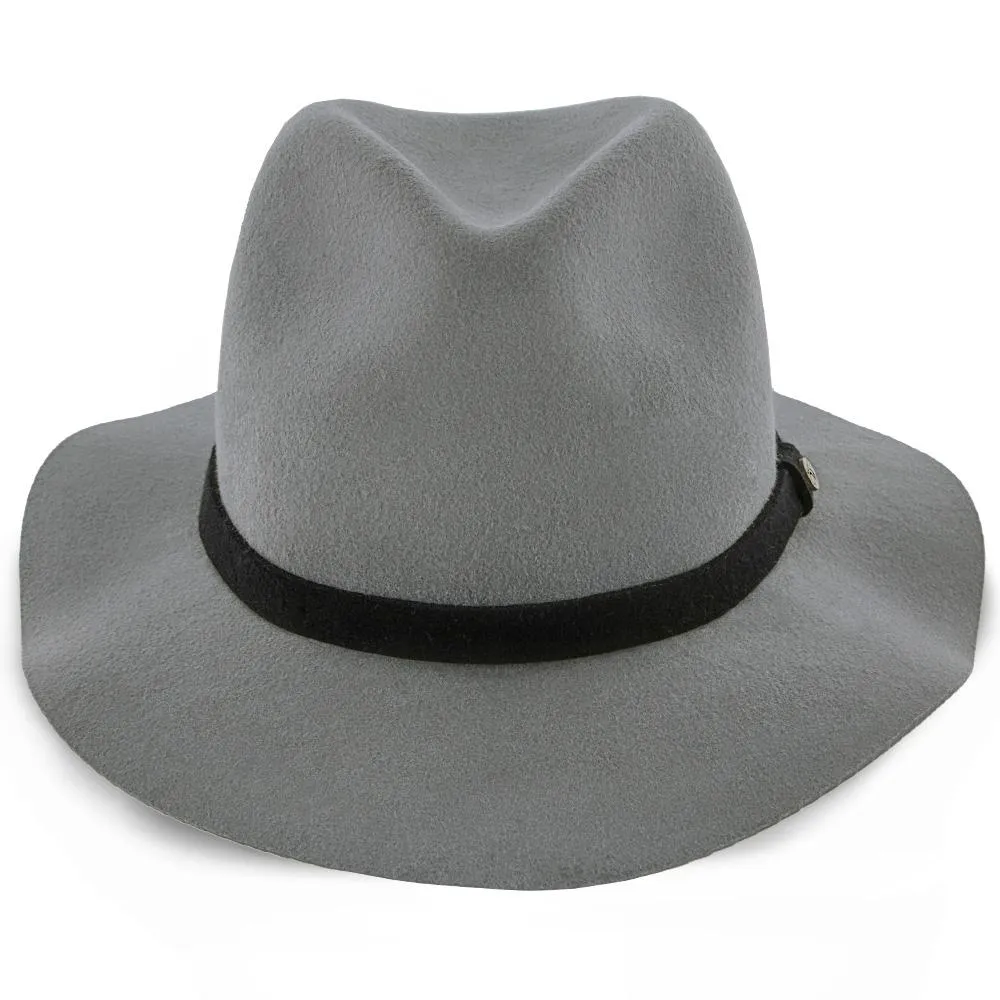 Endeavour - Walrus Hats Grey Wool Felt Fedora Hat - H7007