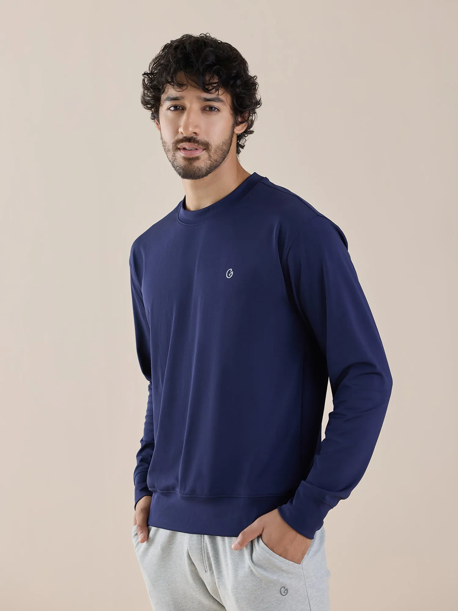 Gloot Active Sweatshirt GLA025 Navy