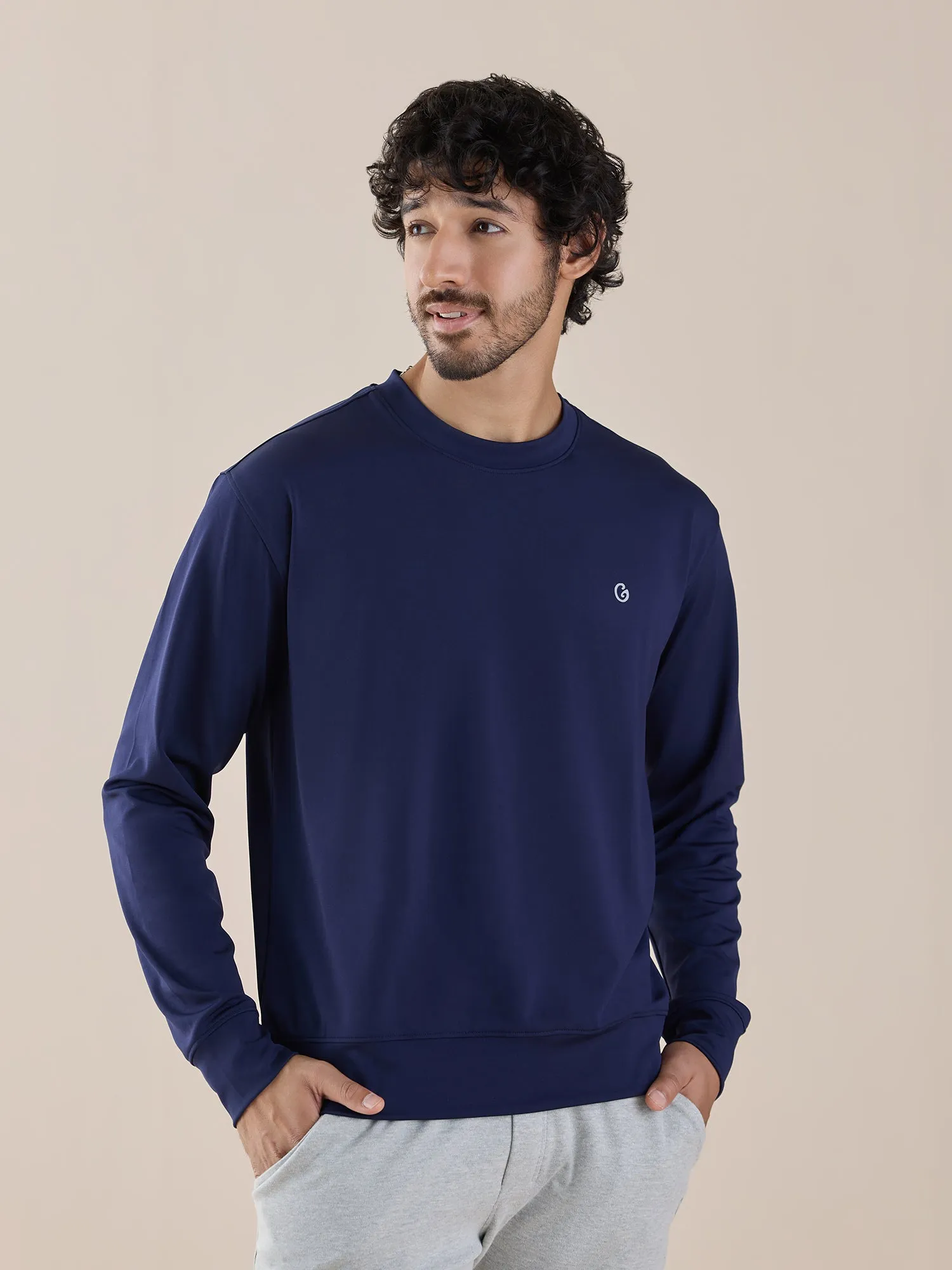 Gloot Active Sweatshirt GLA025 Navy