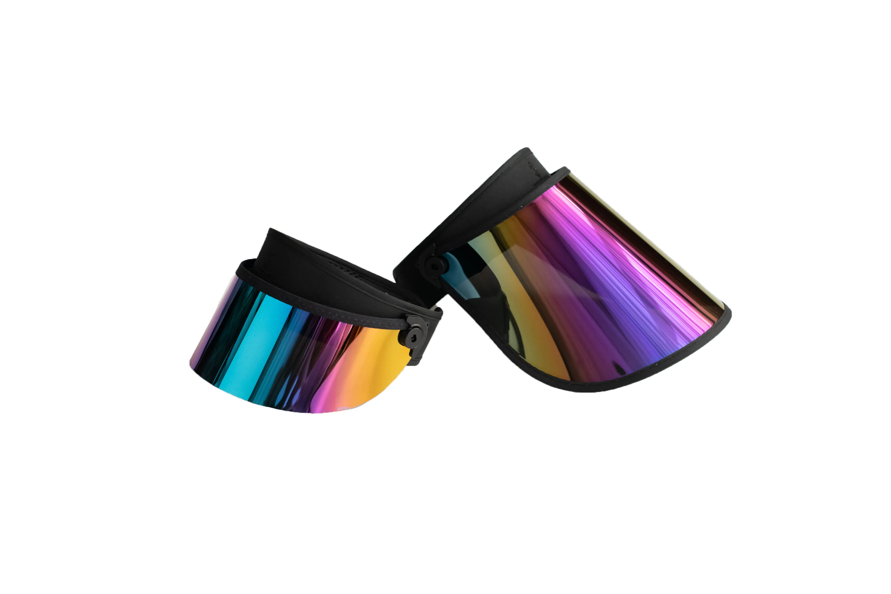 Grey  UV Protect Sun Visor (Half Rainbow)