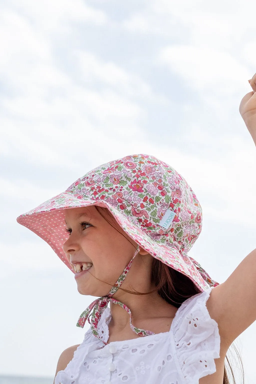 Harper Wide Brim Reversible Sunhat