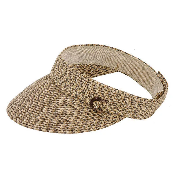 Jeanne Simmons - Tweed 4" Visor Hat