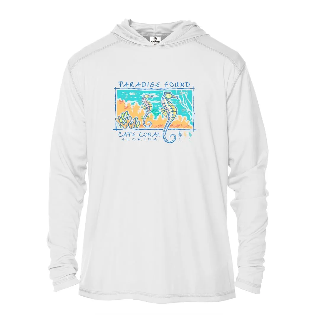 Kids Seahorse Sun Shirt Paradise Found - UPF50 Beach Shirt