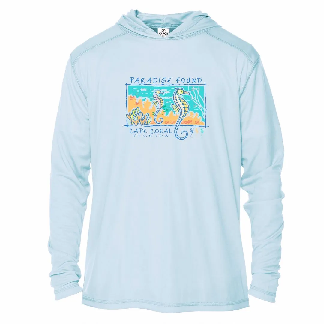 Kids Seahorse Sun Shirt Paradise Found - UPF50 Beach Shirt