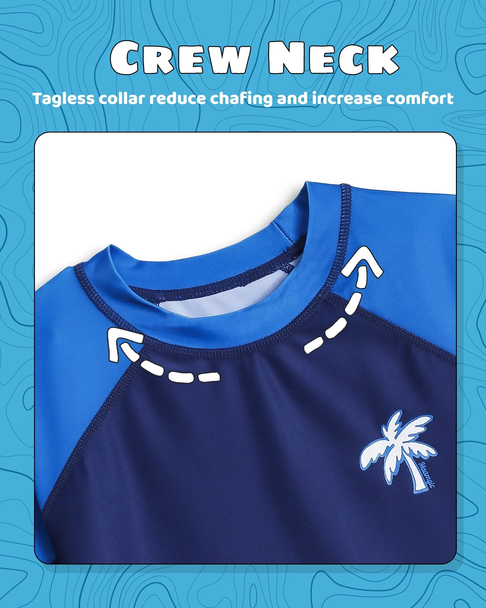 Kids Short Sleeve Sunscreen T-Shirt