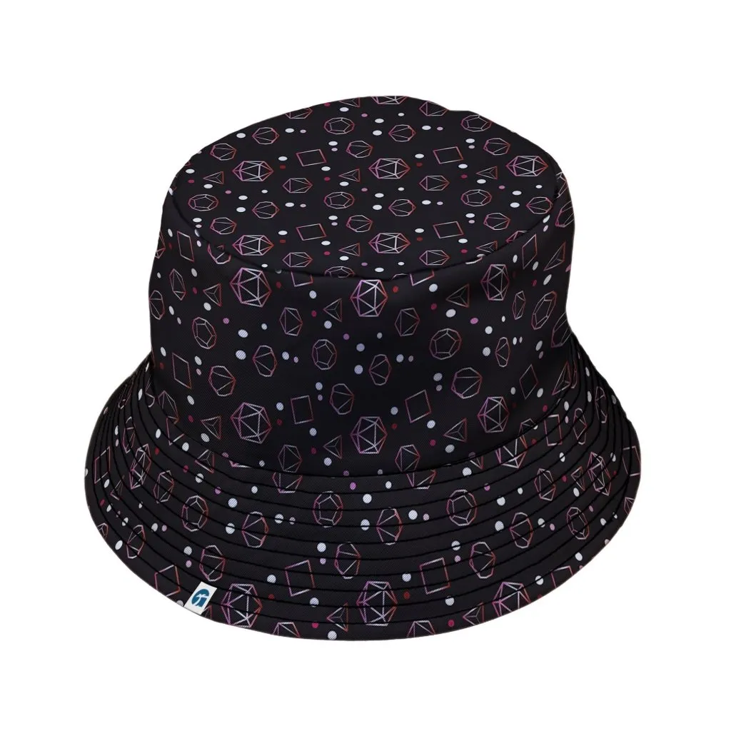 Lesbian Pride Flag DND Dice Bucket Hat