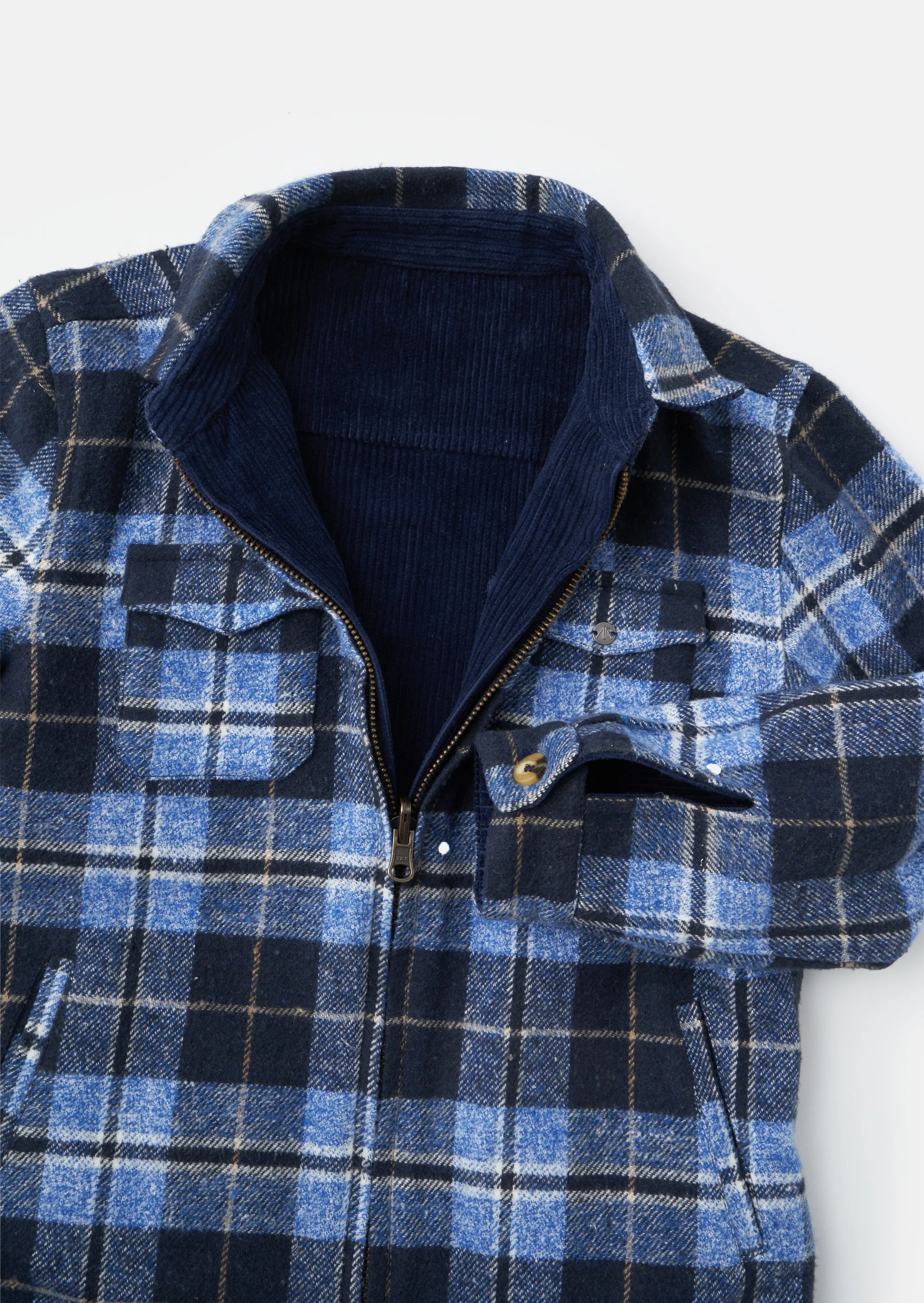 Mac Reversible Check Jacket