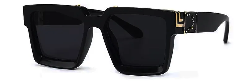 Men & Women Hip Hop Super Dark Bling Shades