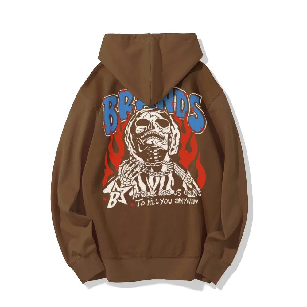 Mens Brands Rock Graphic Hoodies