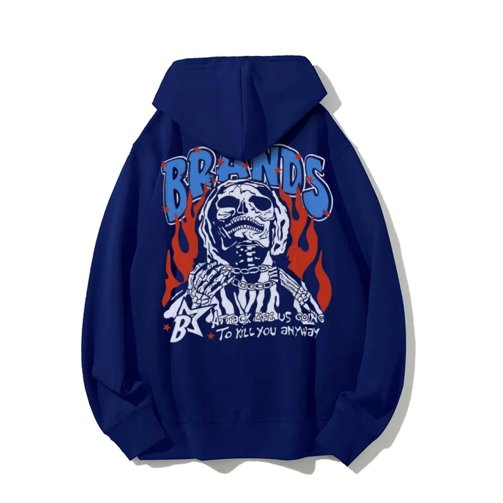 Mens Brands Rock Graphic Hoodies