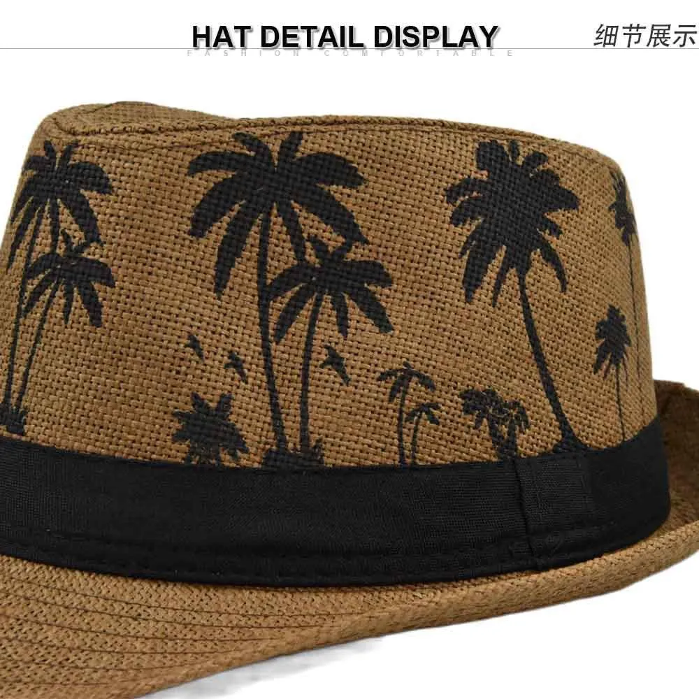 Men's Coconut Tree Breathable Hat 70977737YM