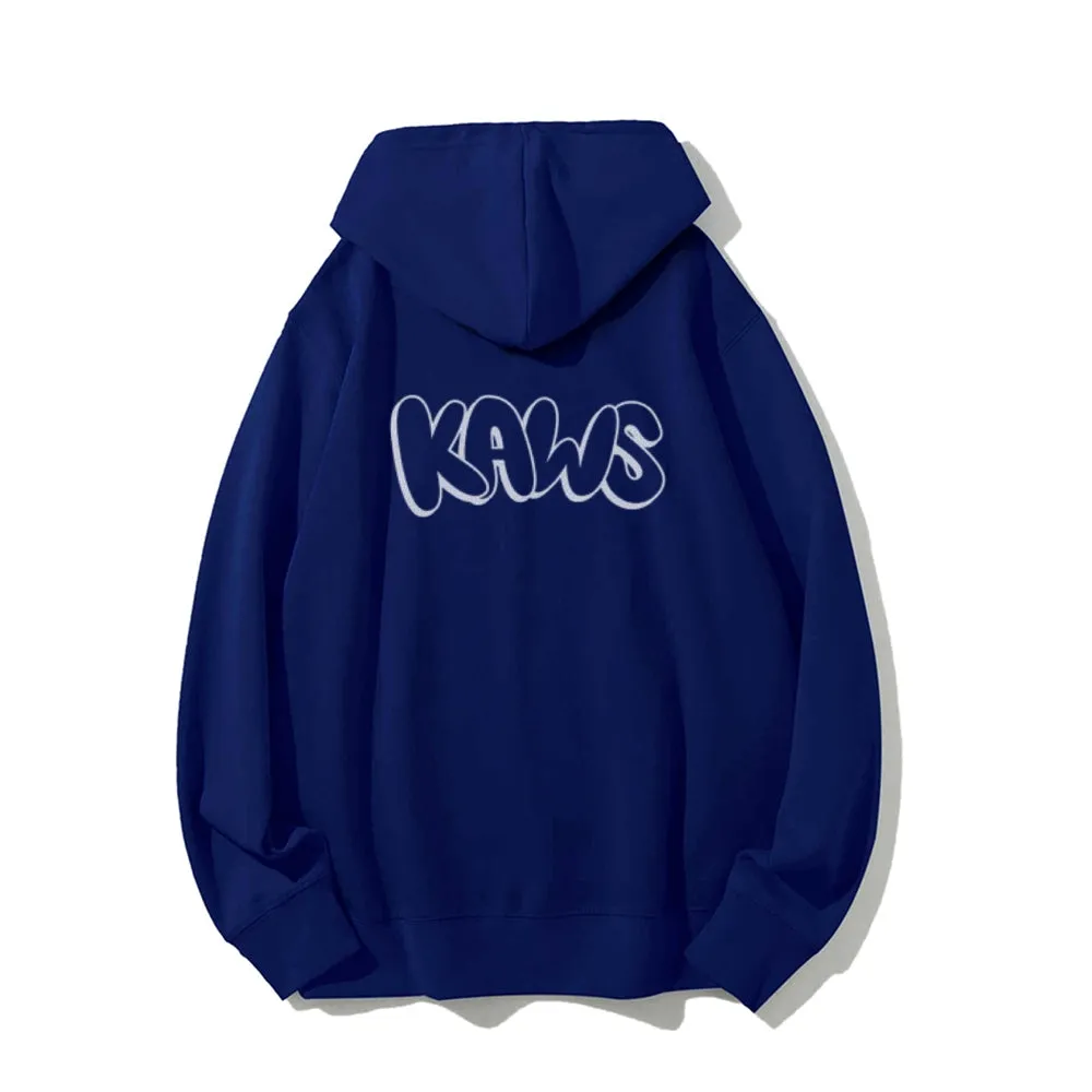 Mens KAWS Letter Print Hoodies