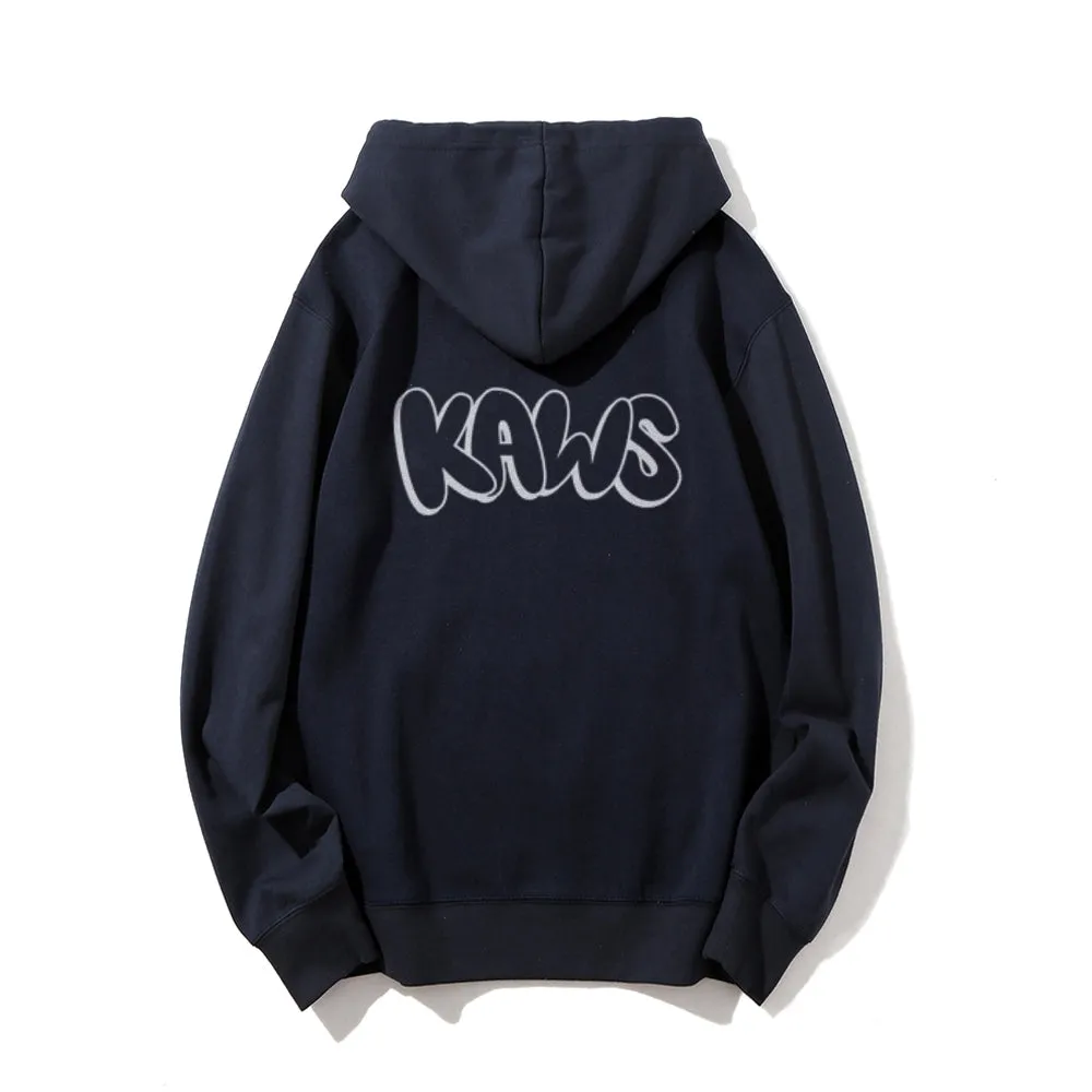 Mens KAWS Letter Print Hoodies