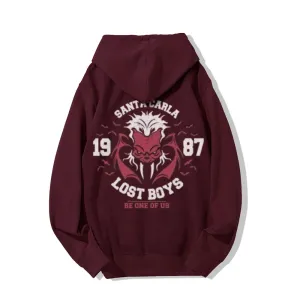 Mens Santa Carla The Lost Boys Graphic Pullover Hoodies