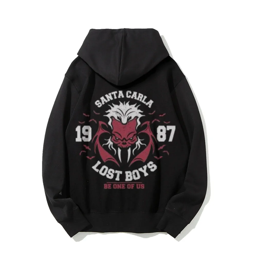 Mens Santa Carla The Lost Boys Graphic Pullover Hoodies