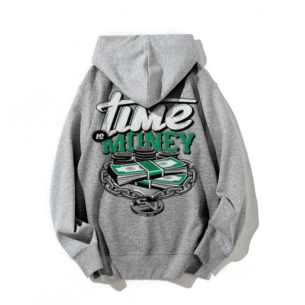 Mens TIME IS MONEY Graphic Hoodies